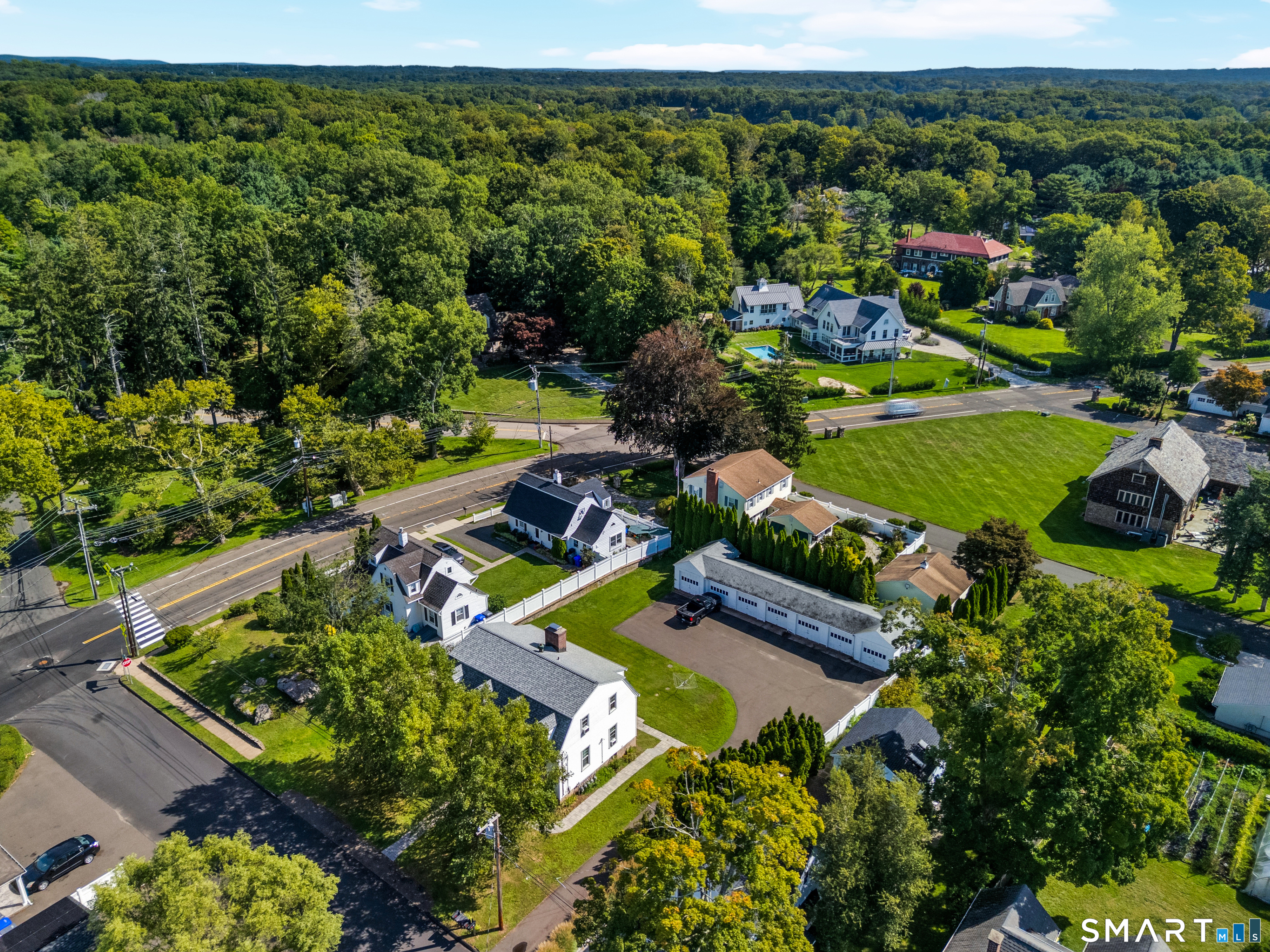 59 Spring Rock Road Branford, CT 06405 - Photo 18 of 38 Aerial view to Pine Orchard Rd