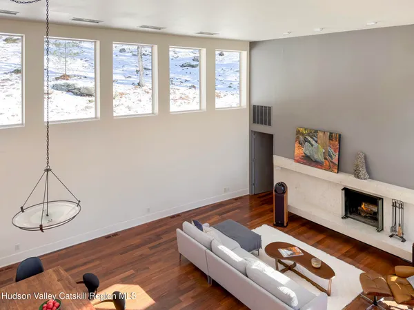 a bedroom with a bed and dresser