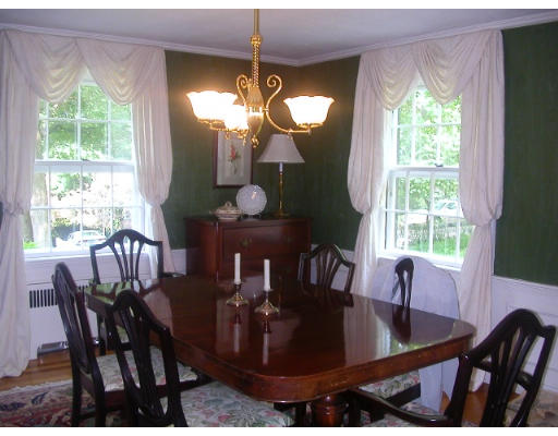 30 Allen Road Winchester, MA 01890 - Photo 6 of 9 a view of a dining room with furniture window and outside view