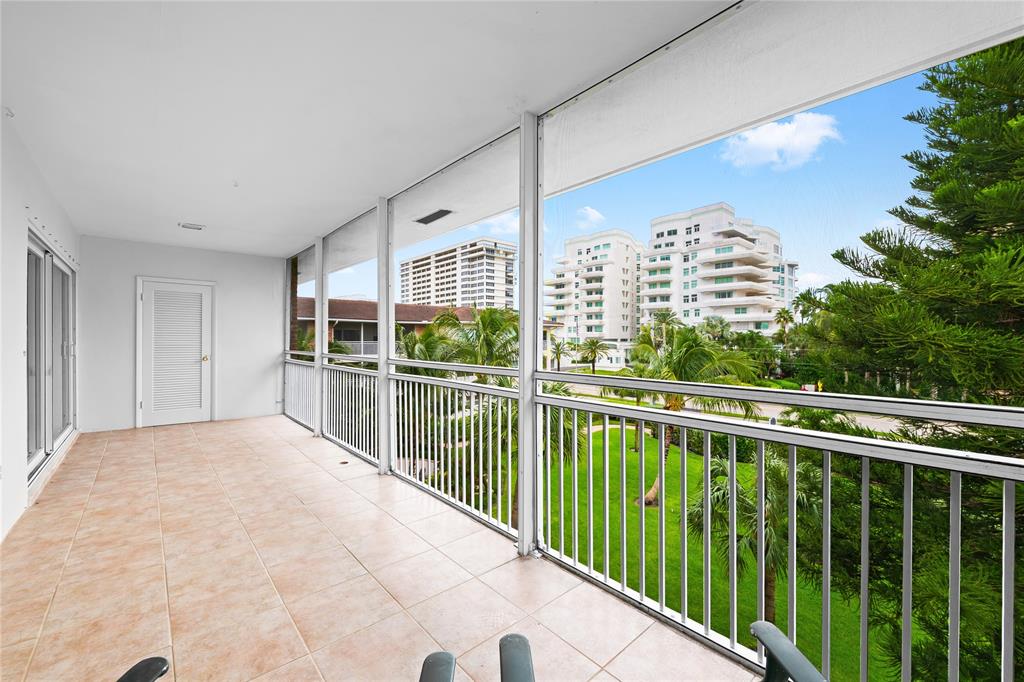 2501 South Ocean Boulevard, Unit 301 Boca Raton, FL 33432 - Photo 21 of 32 a view of balcony with furniture