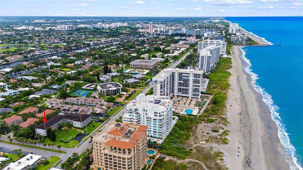 2501 South Ocean Boulevard, Unit 301 Boca Raton, FL 33432 - Photo 28 of 32 an aerial view of a house