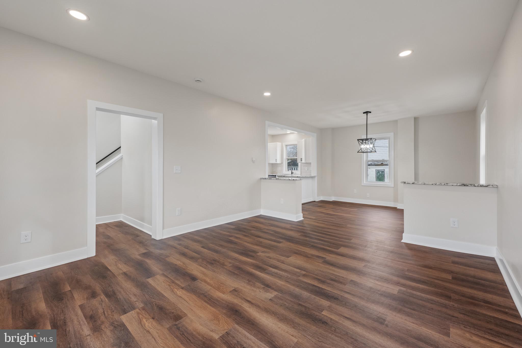 261 B Street Carneys Point, NJ 08069 - Photo 6 of 32 a view of empty room with wooden floor