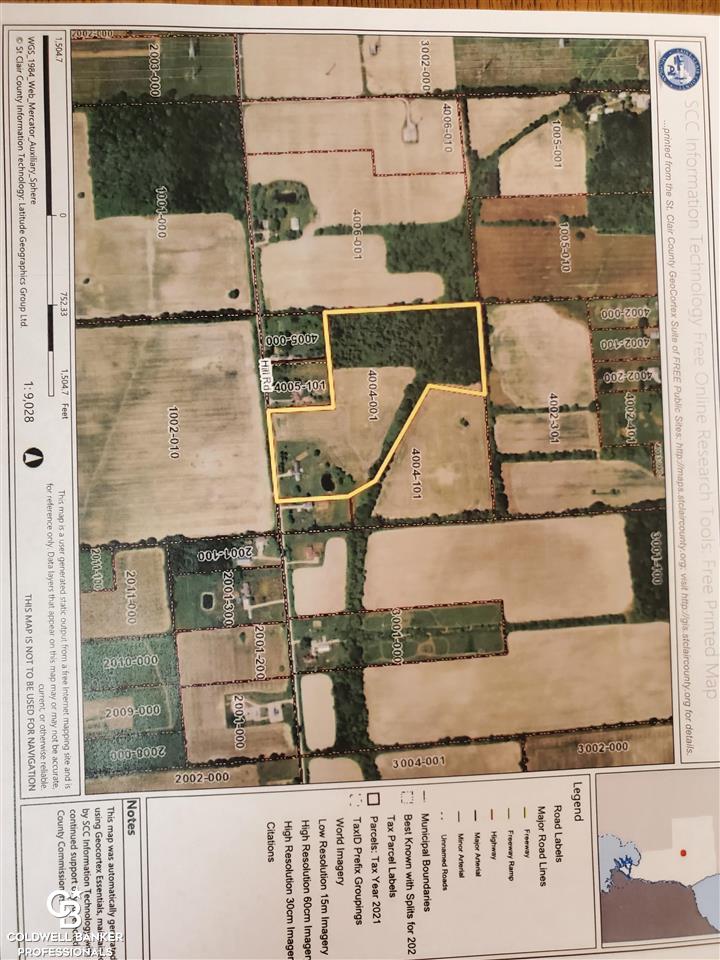 9290 Hill Road Goodells, MI 48027 - Photo 31 of 34 Satellite View