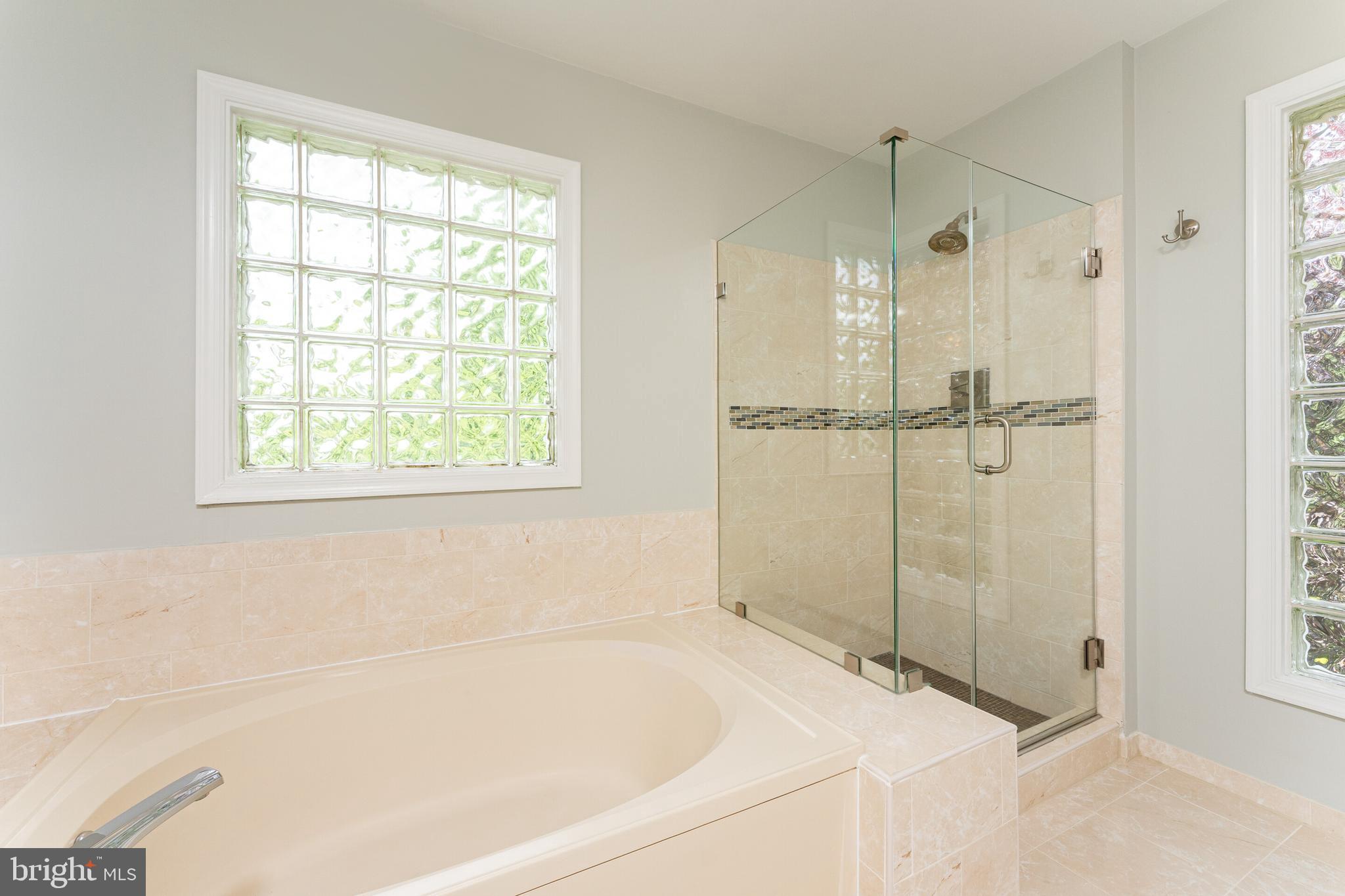 13824 Springstone Drive Clifton, VA 20124 - Photo 18 of 56 a bathroom with a bathtub and a shower