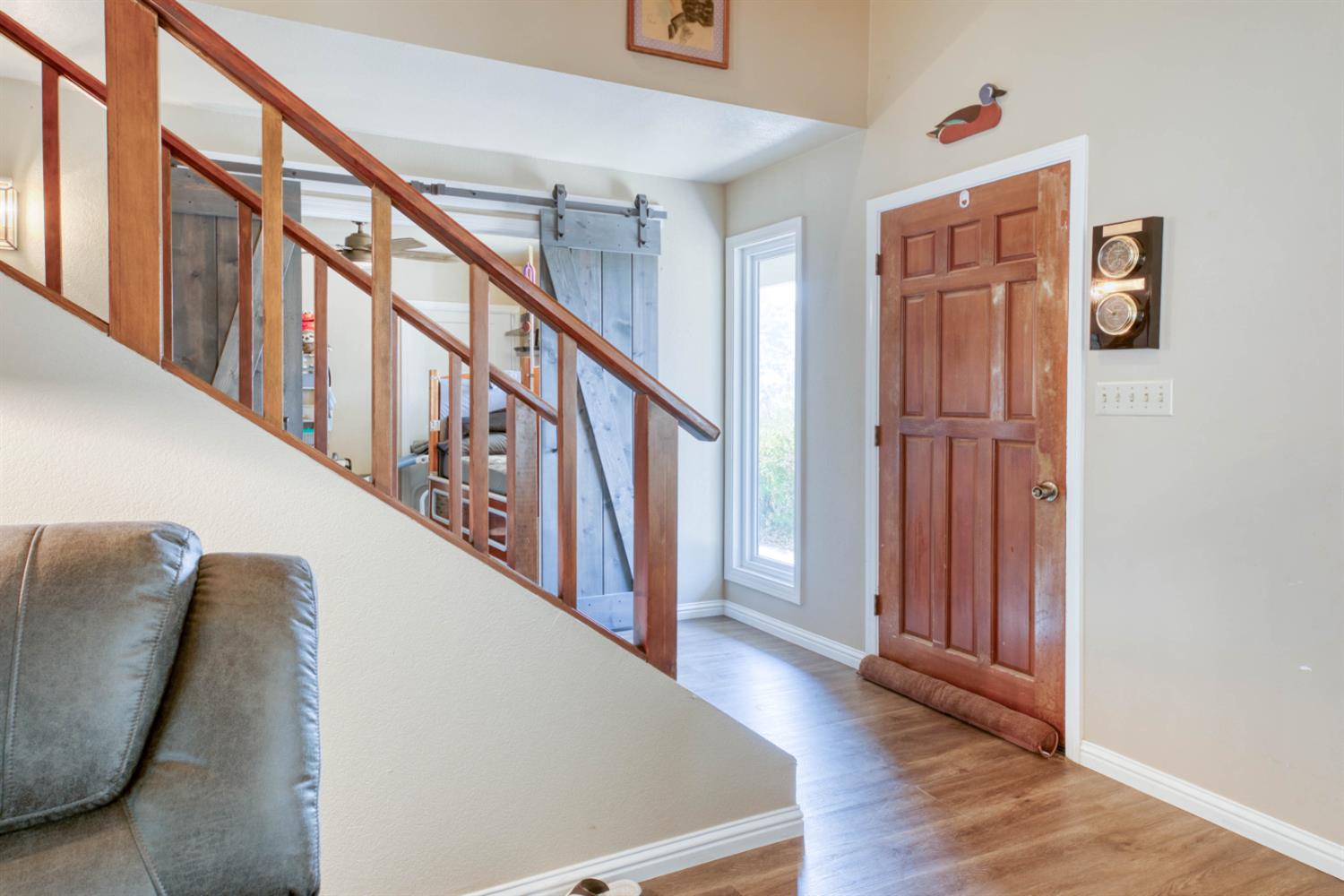 15656 Millerton Road Prather, CA 93651 - Photo 26 of 56 a view of an entryway with wooden floor