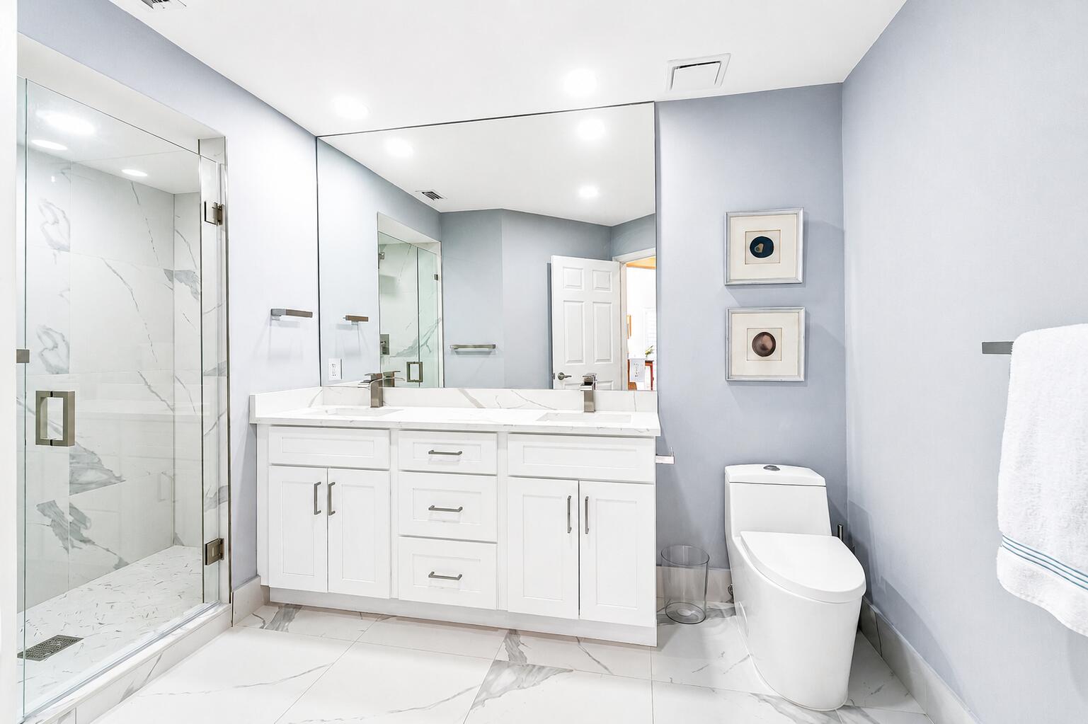 17061 Emile Street, Unit 5 Boca Raton, FL 33487 - Photo 19 of 33 Primary Bathroom