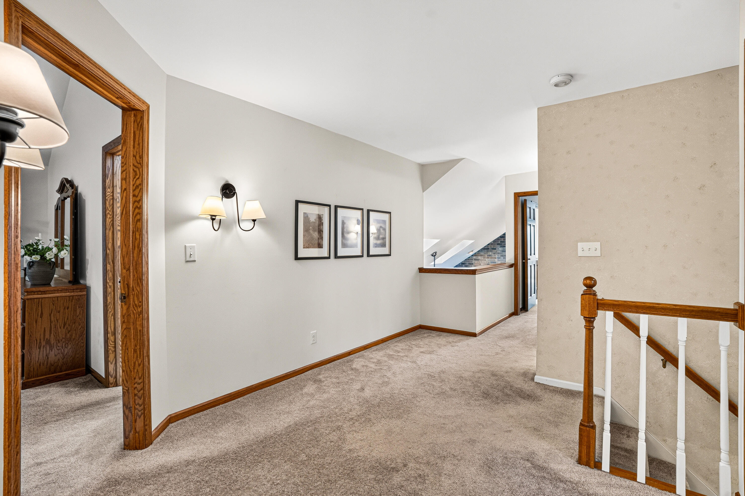 17445 St James Road Brookfield, WI 53045 - Photo 23 of 49 Upstairs Hallway to Bedrooms