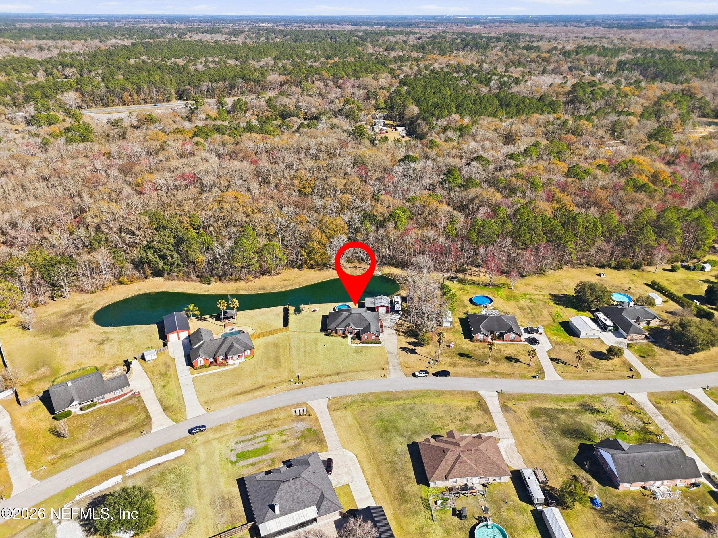 44808 Green Meadows Lane Callahan, FL 32011 - Photo 38 of 41 an aerial view of a city