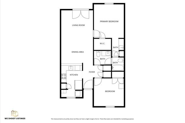 a picture of a floor plan