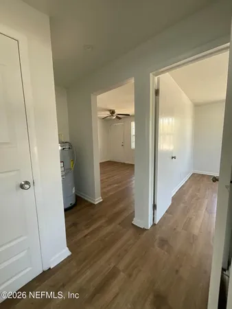 wooden floor in an empty room