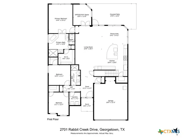 $3,300 | 2701 Rabbit Creek Drive, Georgetown, TX 78626