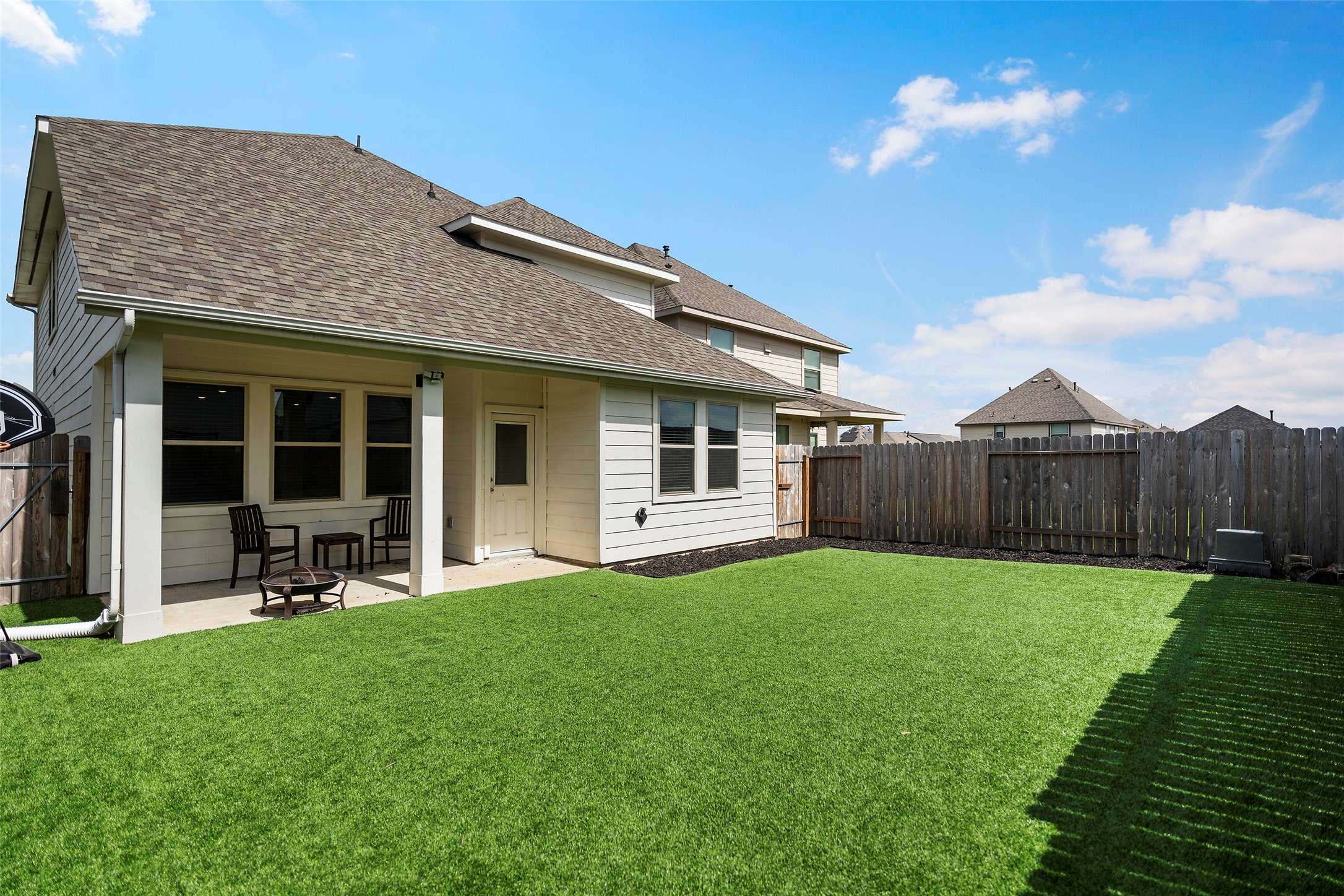 10423 Rochester Hls Lane Tomball, TX 77375 - Photo 29 of 32 Backyard; Turf Grass