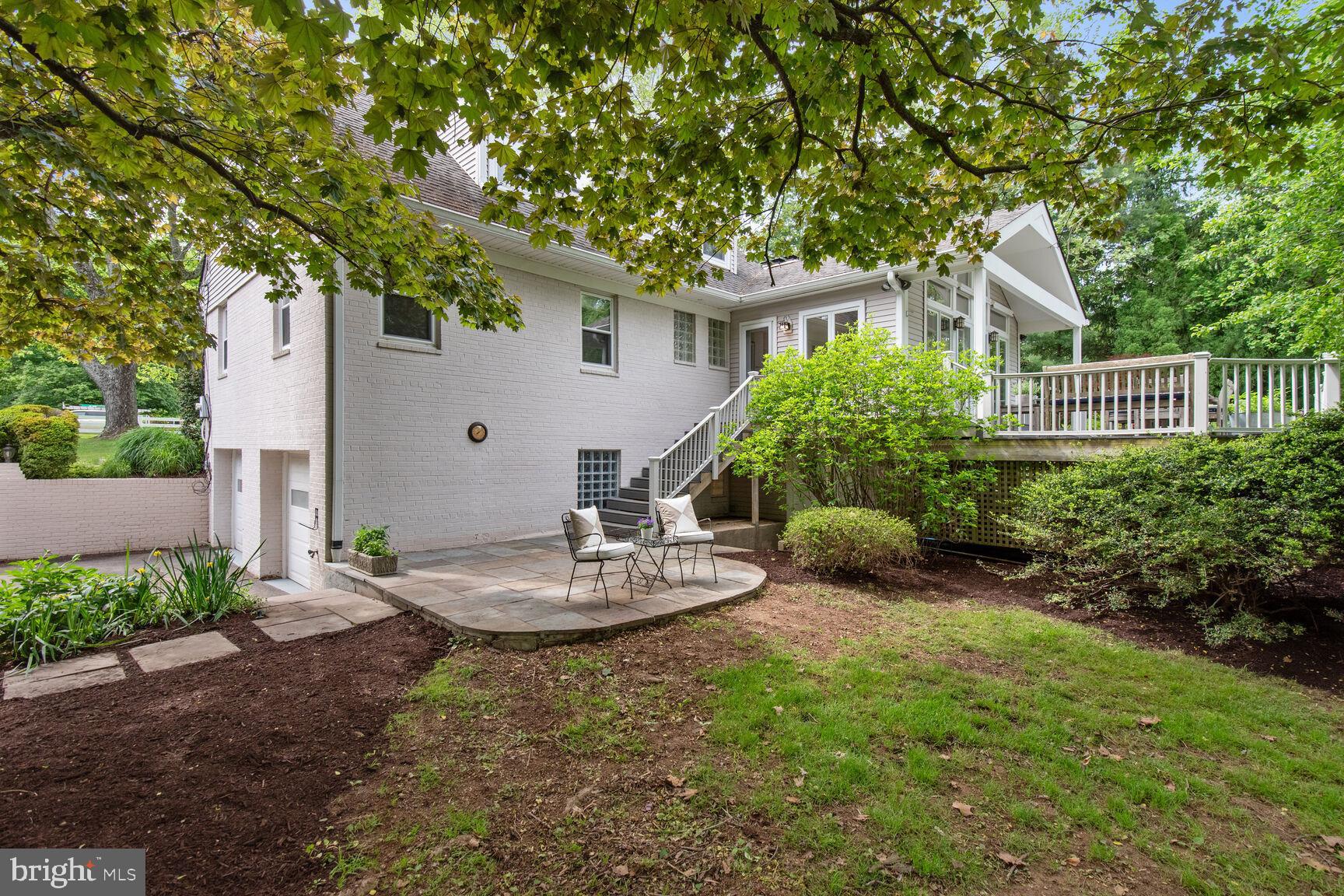 10911 Edison Road Potomac, MD 20854 - Photo 61 of 66 Rear Patio View
