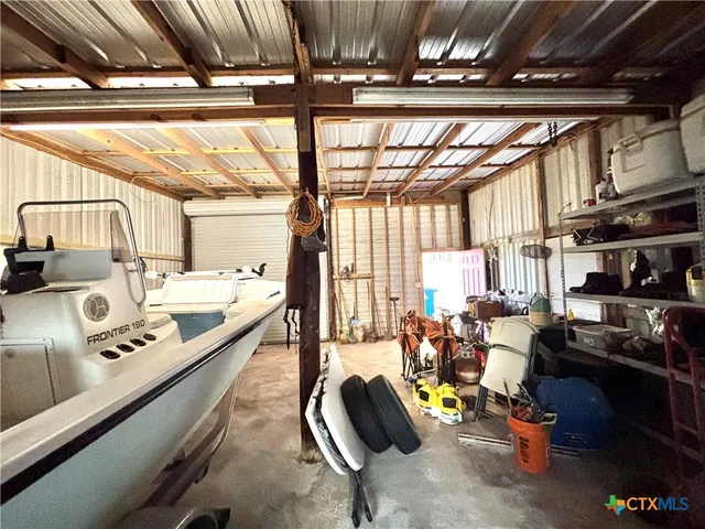 a kitchen with lots of counter top space