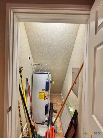 a view of a staircase