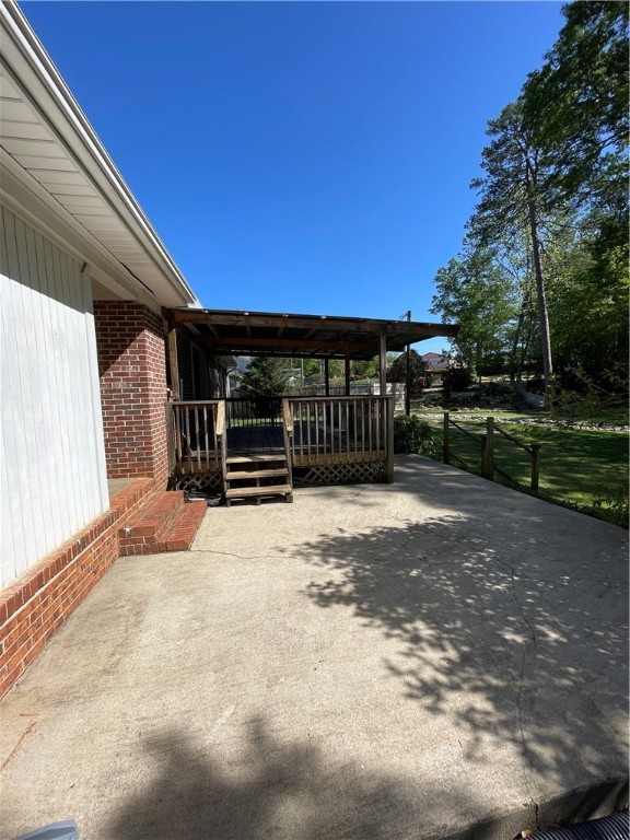 306 Old Shirley Road Central, SC 29630 - Photo 5 of 24 Patio and Covered Deck