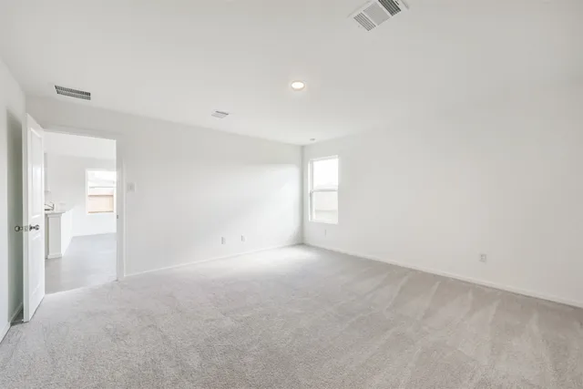 a view of empty room