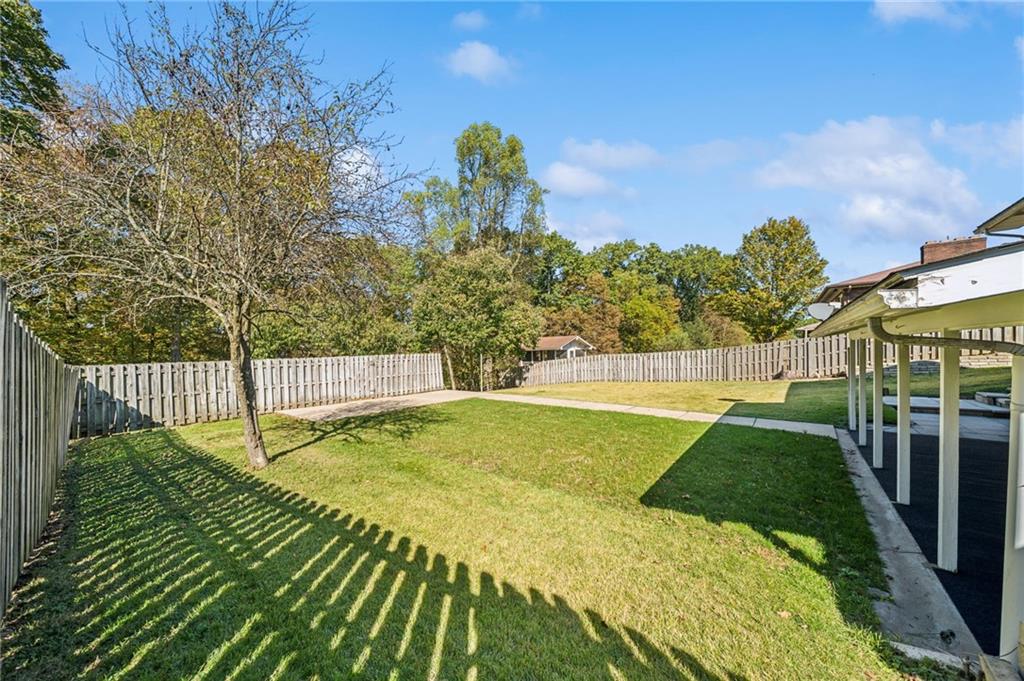 1135 Harvard Road Monroeville, PA 15146 - Photo 28 of 35 nice sized Back yard with a covered porch