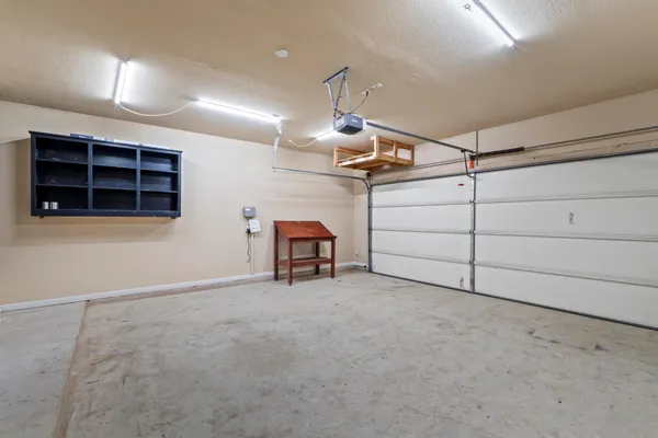 a view of a balcony with a lake view