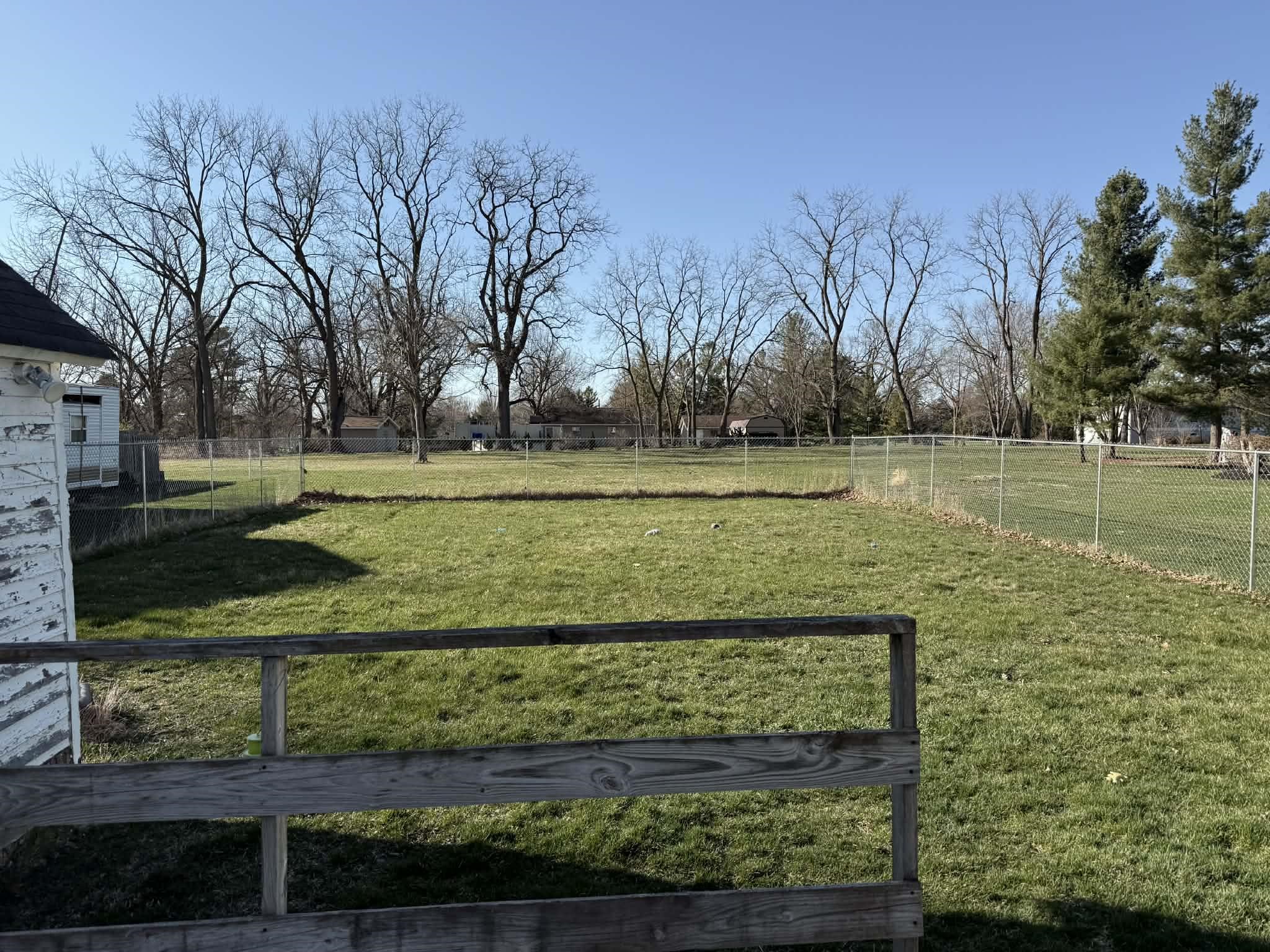 505 East Main Street Durand, IL 61024 - Photo 15 of 18 a view of a yard with an outdoor space