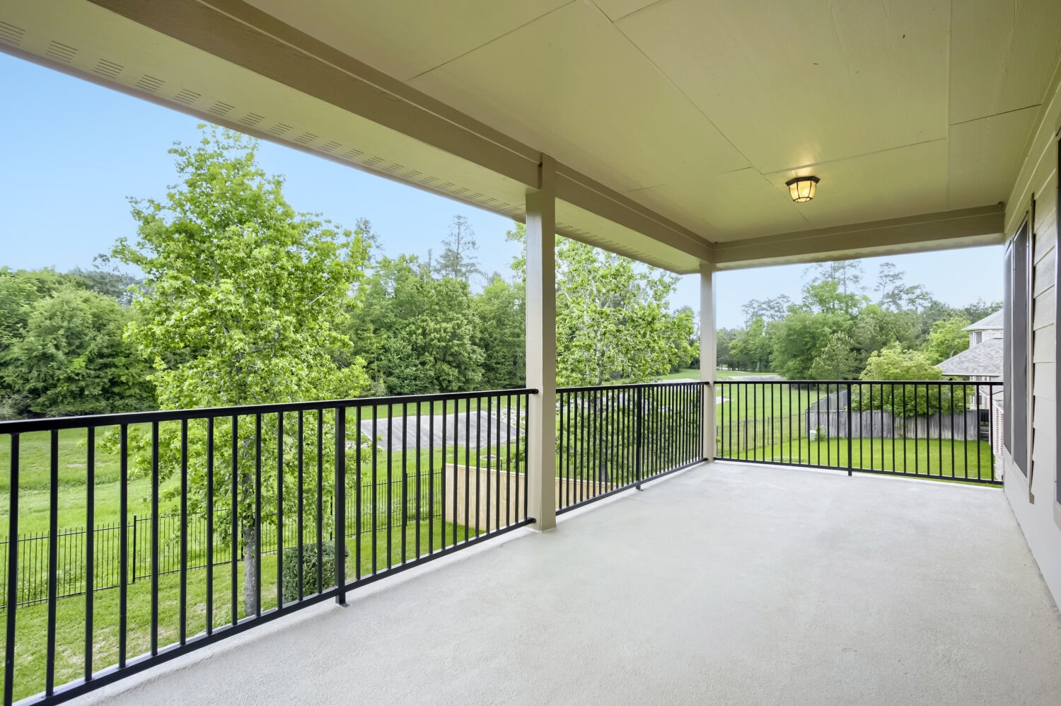 11 Spotted Lily Way The Woodlands, TX 77354 - Photo 15 of 30 a view of a balcony