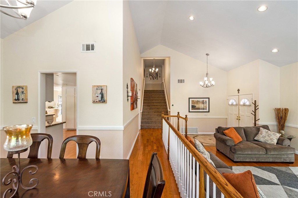 2508 Royale Place Fullerton, CA 92833 - Photo 13 of 53 a view of a dining room with furniture window and wooden floor