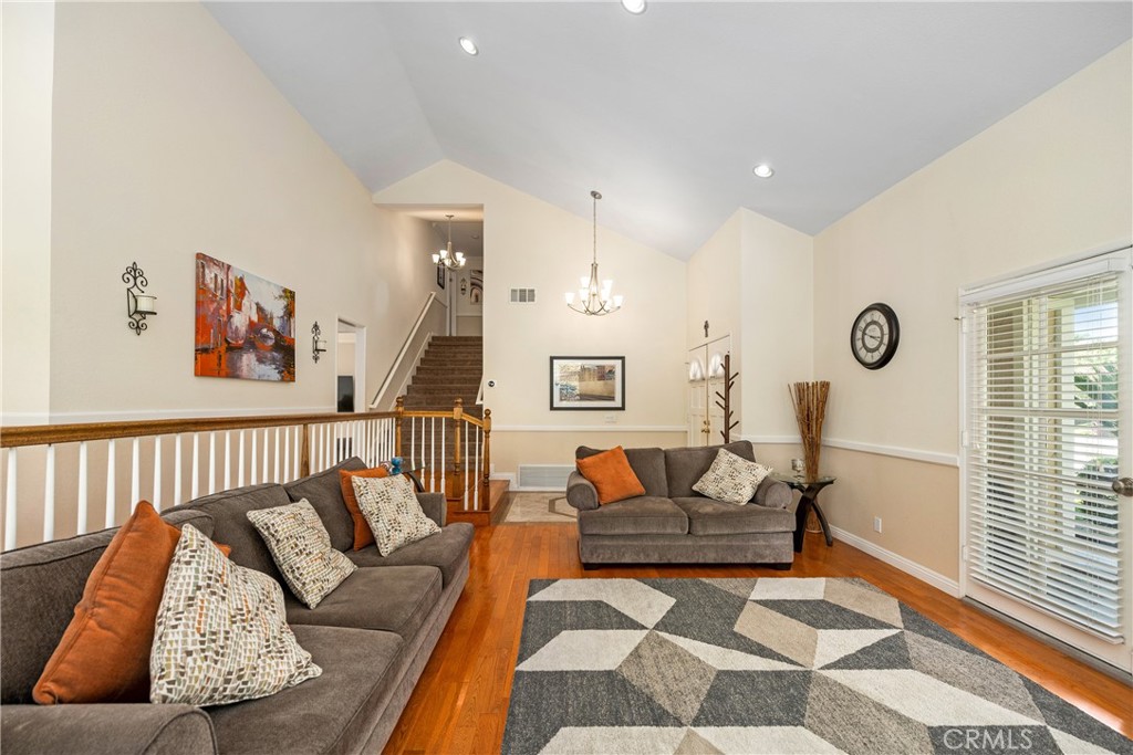 2508 Royale Place Fullerton, CA 92833 - Photo 2 of 53 a living room with furniture and wooden floor
