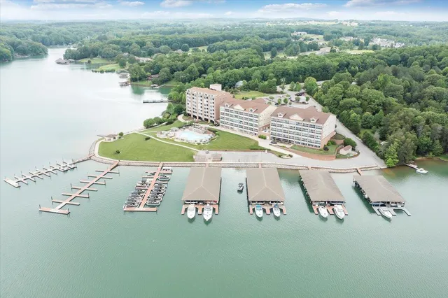 a view of a swimming pool with a lounge chairs