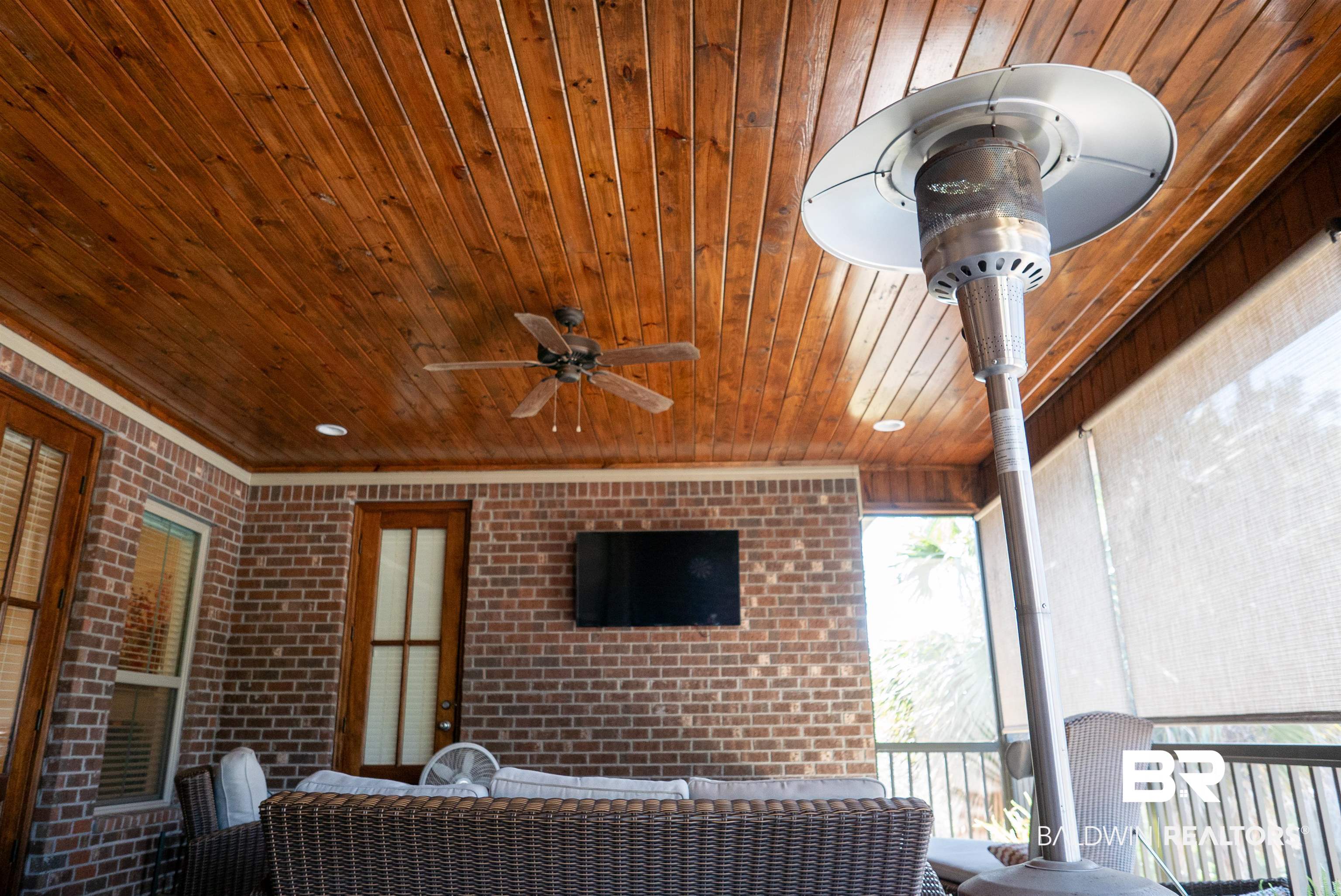 6684 Garrison Drive Daphne, AL 36527 - Photo 14 of 35 Exterior space featuring ceiling fan and a balcony