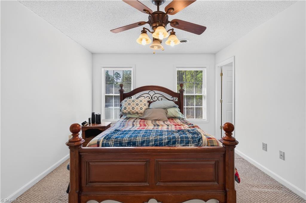 203 Jones School Road Mount Airy, NC 27030 - Photo 14 of 21 Master bedroom fit for a king and ensuite bath.