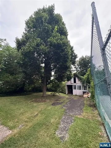 a view of a outdoor space with a patio