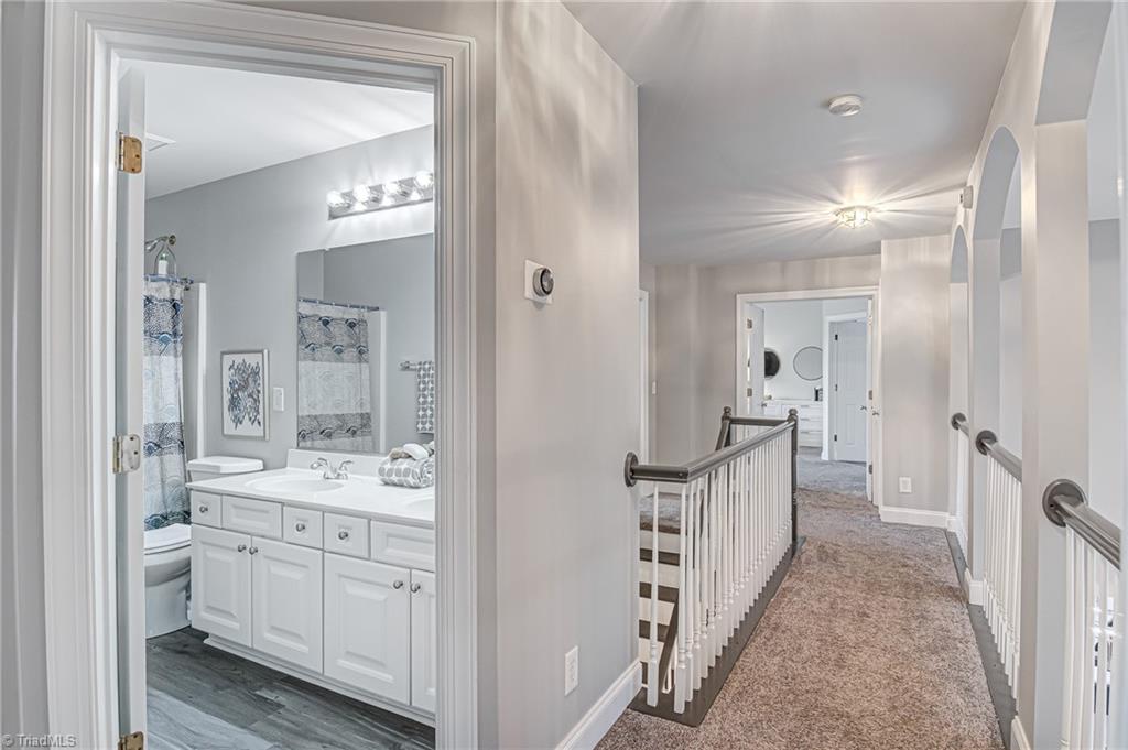 706 Number Ten Way Oak Ridge, NC 27310 - Photo 27 of 34 Upstairs Full Bath