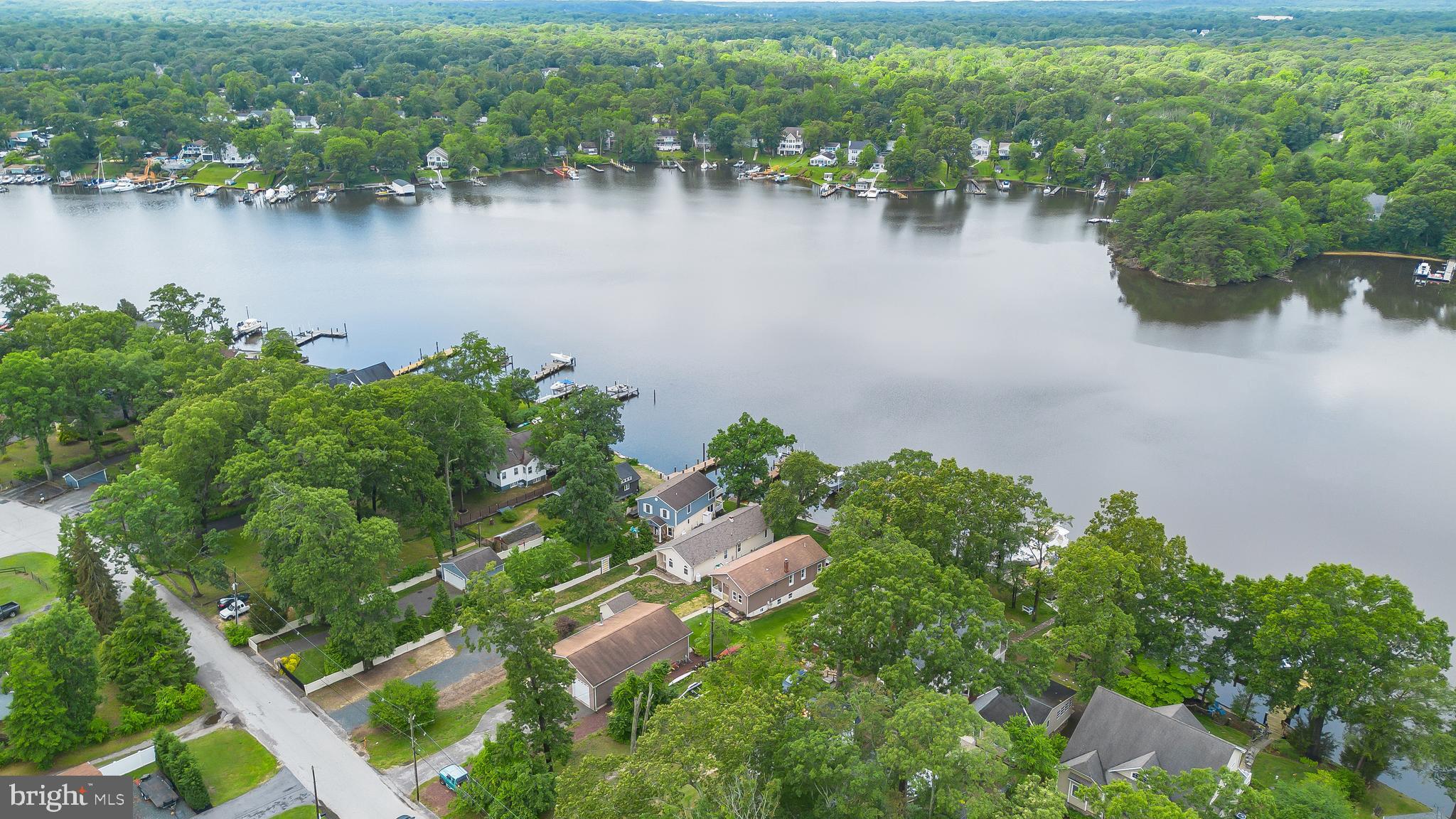 332 Riverside Drive Pasadena, MD 21122 - Photo 54 of 55 Aerial View of Magothy River