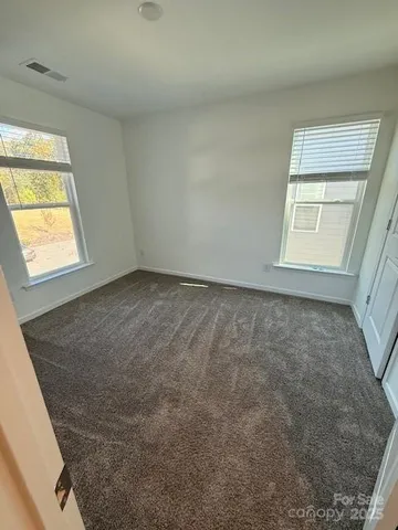 a view of a glass door