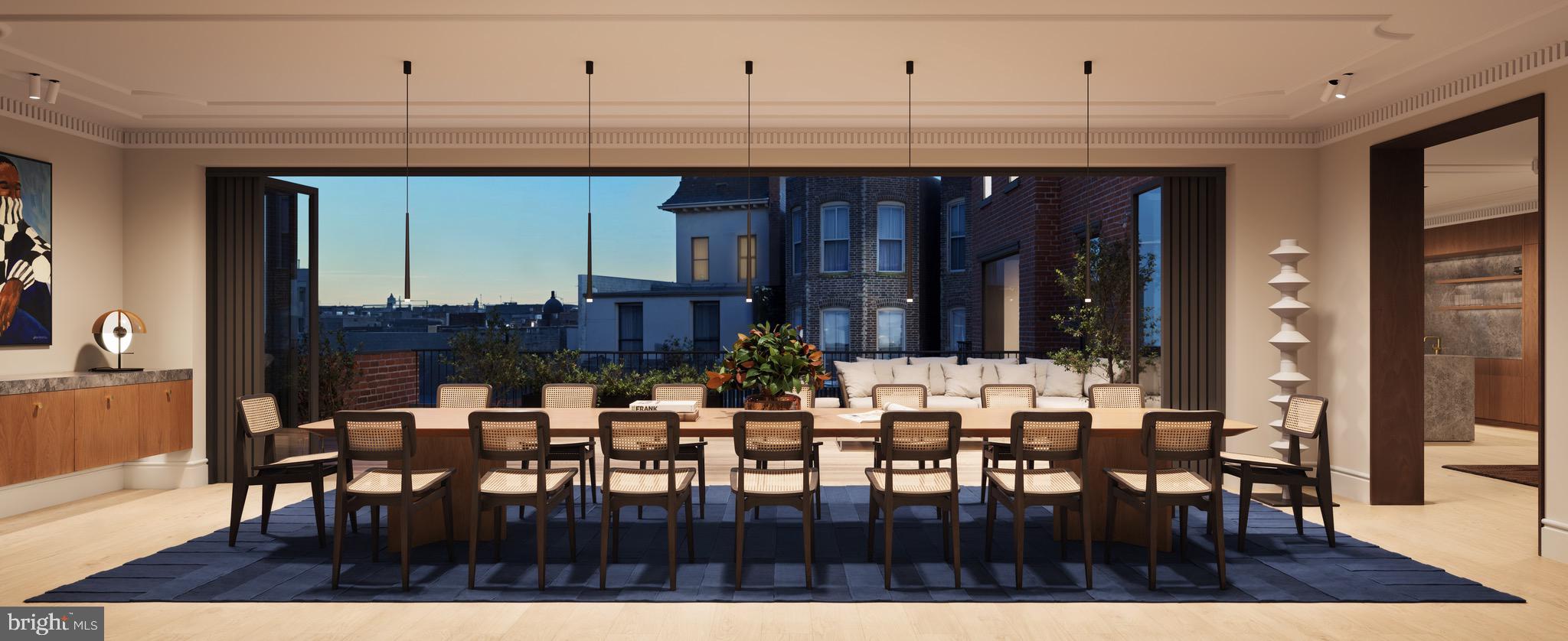2118 Leroy Place Northwest Washington, DC 20008 - Photo 3 of 11 a view of a dining room with furniture
