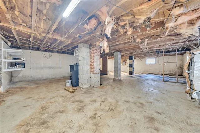 a view of empty room