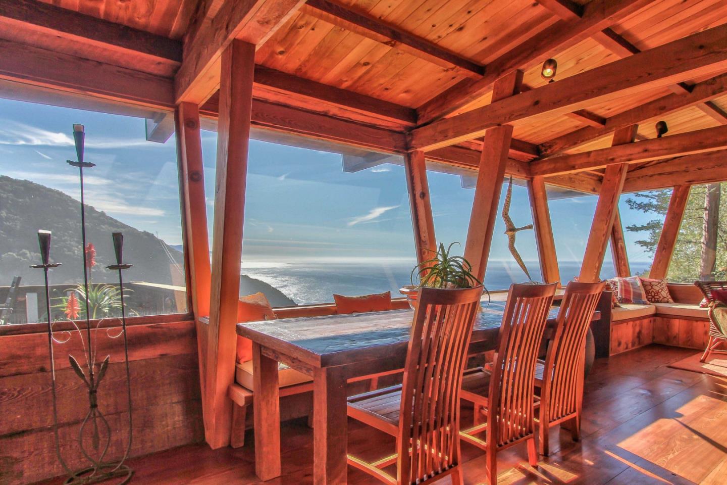 51410 Partington Ridge Road Big Sur, CA 93920 - Photo 12 of 45 a view of an outdoor space with seating area