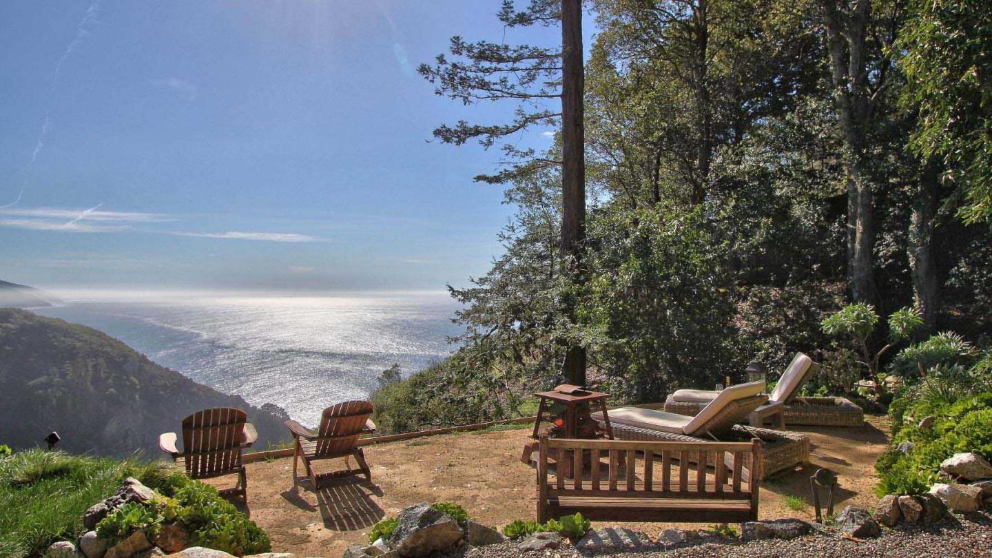 51410 Partington Ridge Road Big Sur, CA 93920 - Photo 32 of 45 a view of a terrace with sitting area