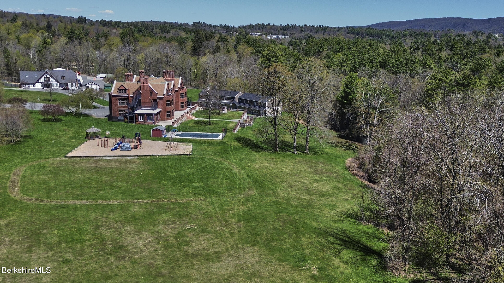 349 Old Stockbridge Road Lenox, MA 01240 - Photo 2 of 54 Full Campus Aerial View