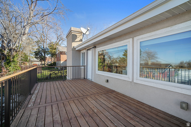 4426 South 3035 East Holladay, UT 84124 - Photo 20 of 49 View of wooden terrace