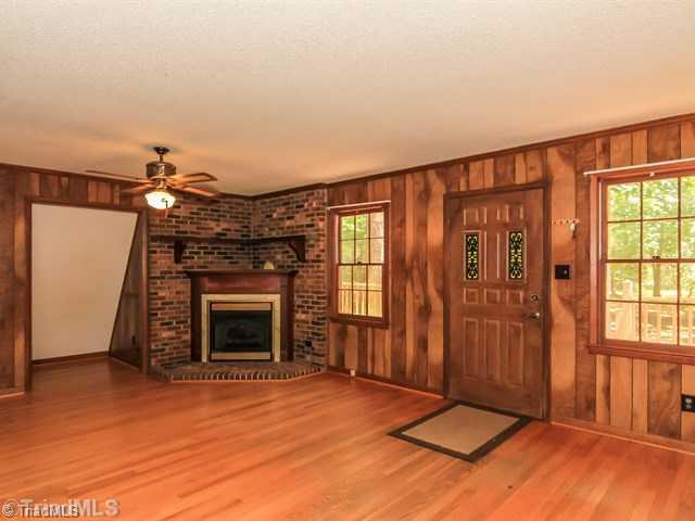 206 Shambley Road Mebane, NC 27302 - Photo 2 of 16 Den/Family/Great Room. Family Room w/Gas Log FP
