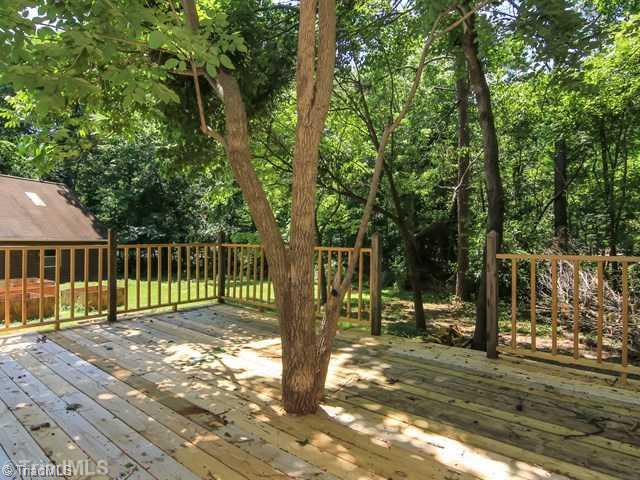 206 Shambley Road Mebane, NC 27302 - Photo 12 of 16 Patio/Deck. Spacious Deck