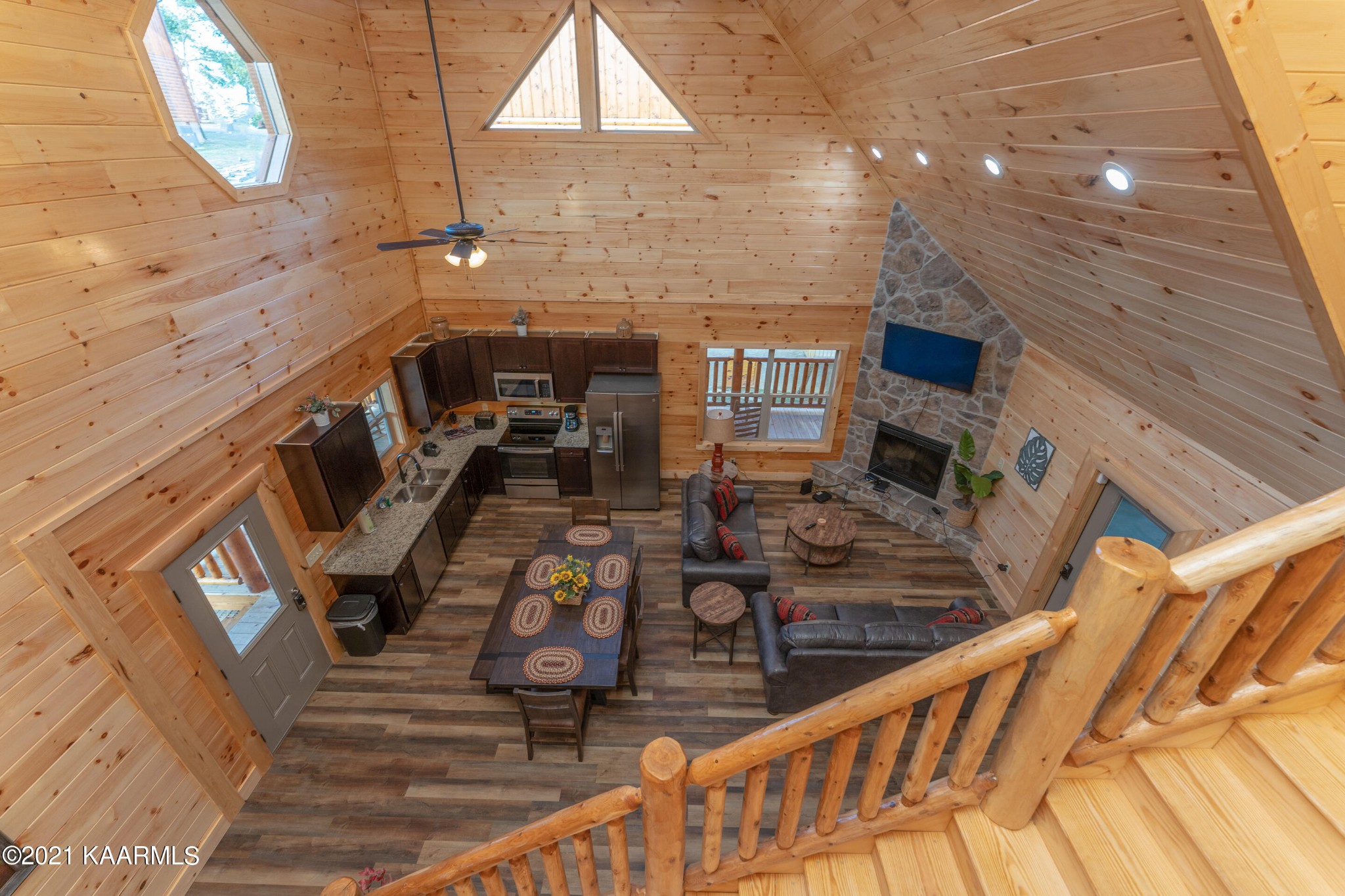 304 City View Way Sevierville, TN 37863 - Photo 7 of 34 a view of a balcony with chairs
