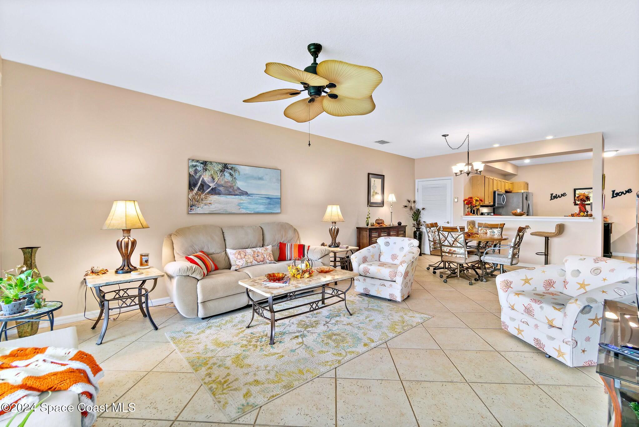 400 Trotter Lane, Unit 102 Melbourne, FL 32940 - Photo 22 of 51 Living Room