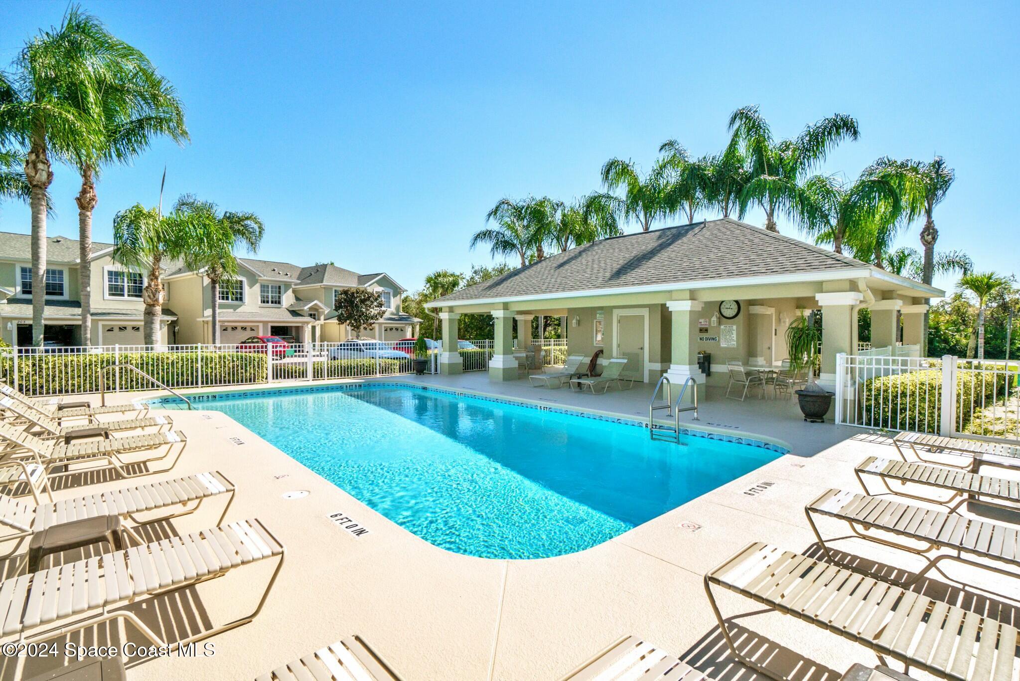 400 Trotter Lane, Unit 102 Melbourne, FL 32940 - Photo 46 of 51 Community Pool