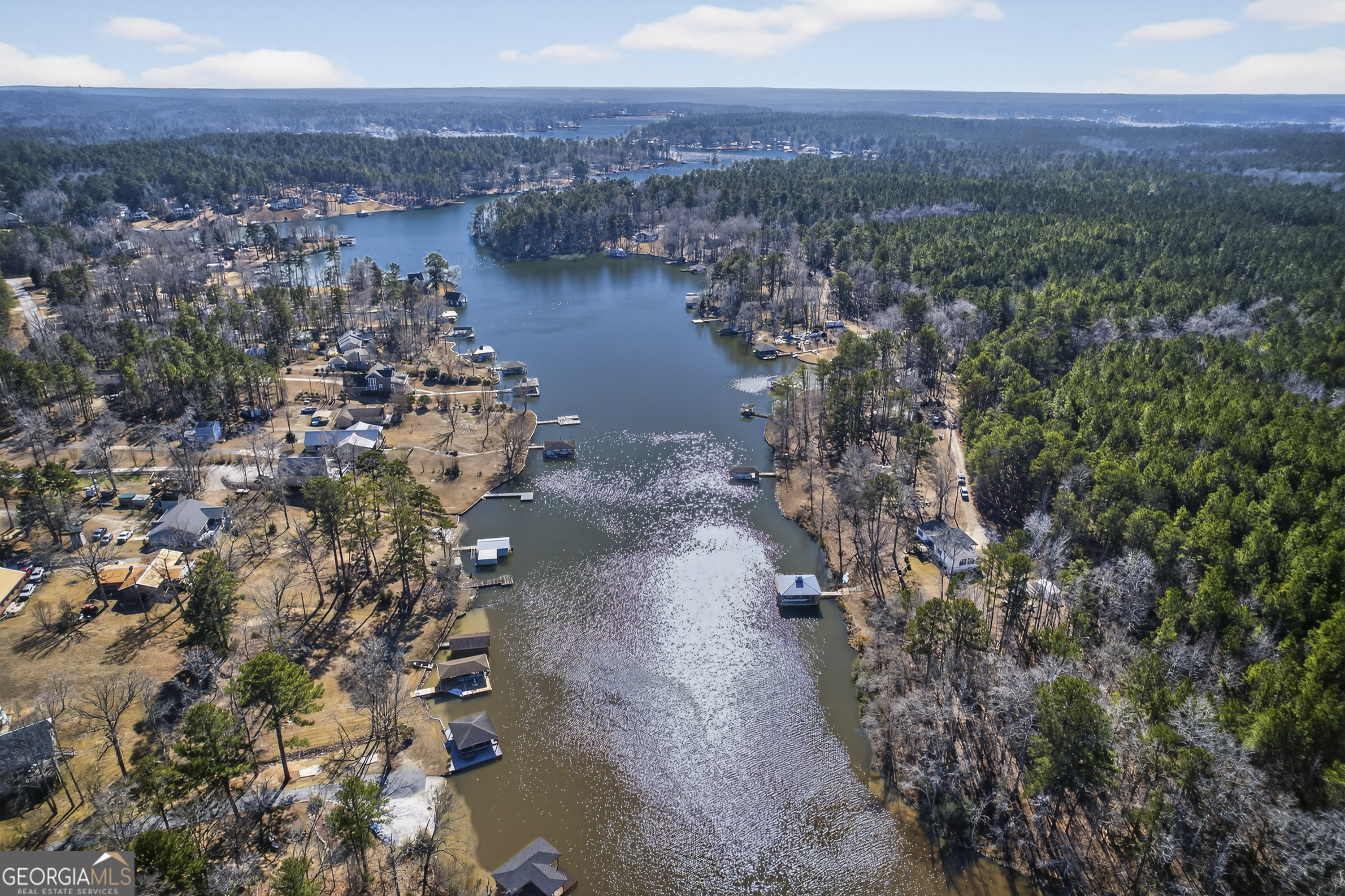 392 Hub Dent Road Northeast Milledgeville, GA 31061 - Photo 63 of 66 a view of a city with a lake view