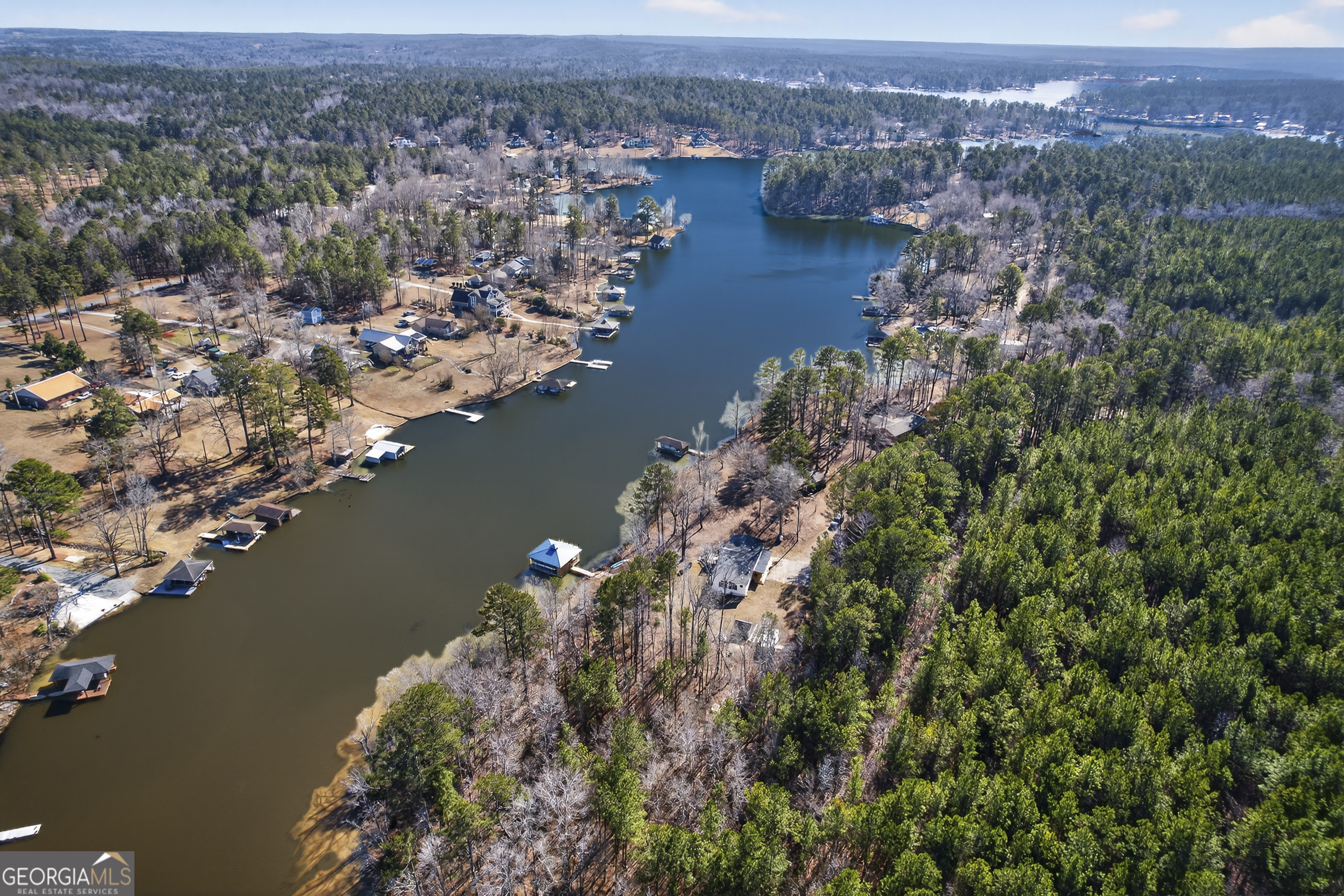 392 Hub Dent Road Northeast Milledgeville, GA 31061 - Photo 64 of 66 an aerial view of ocean residential house with outdoor space