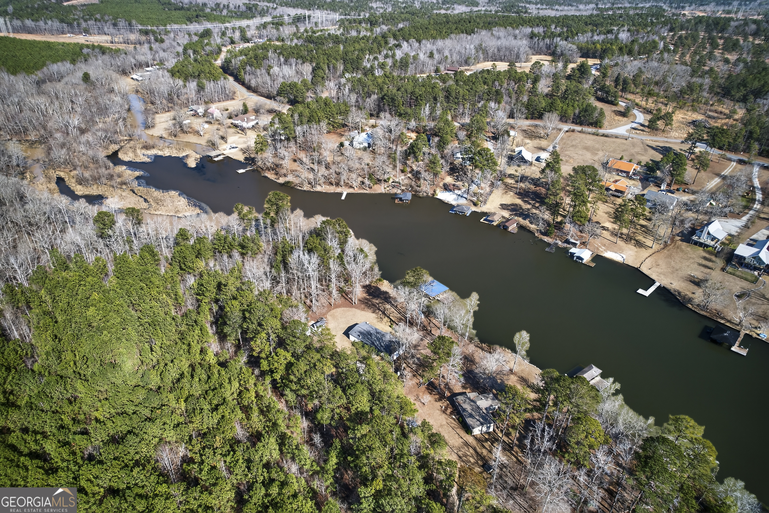 392 Hub Dent Road Northeast Milledgeville, GA 31061 - Photo 66 of 66 aerial view of a city