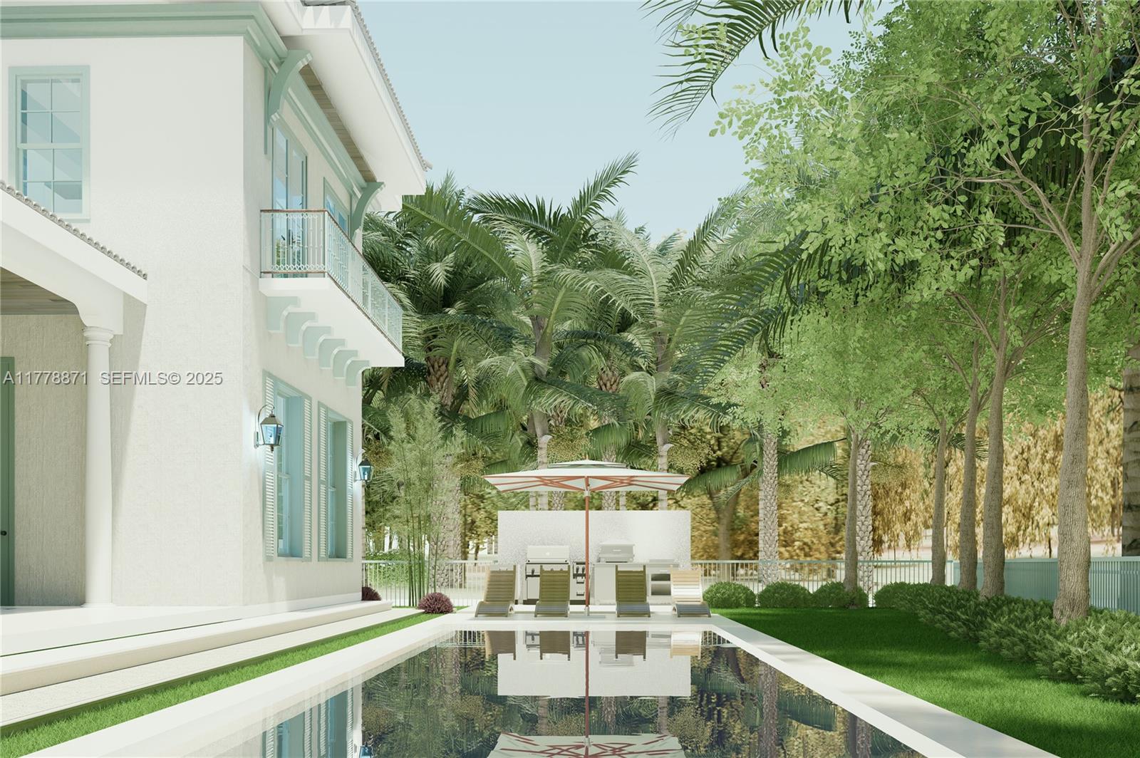 6371 North Bay Road Miami Beach, FL 33141 - Photo 12 of 26 a front view of a house with a yard