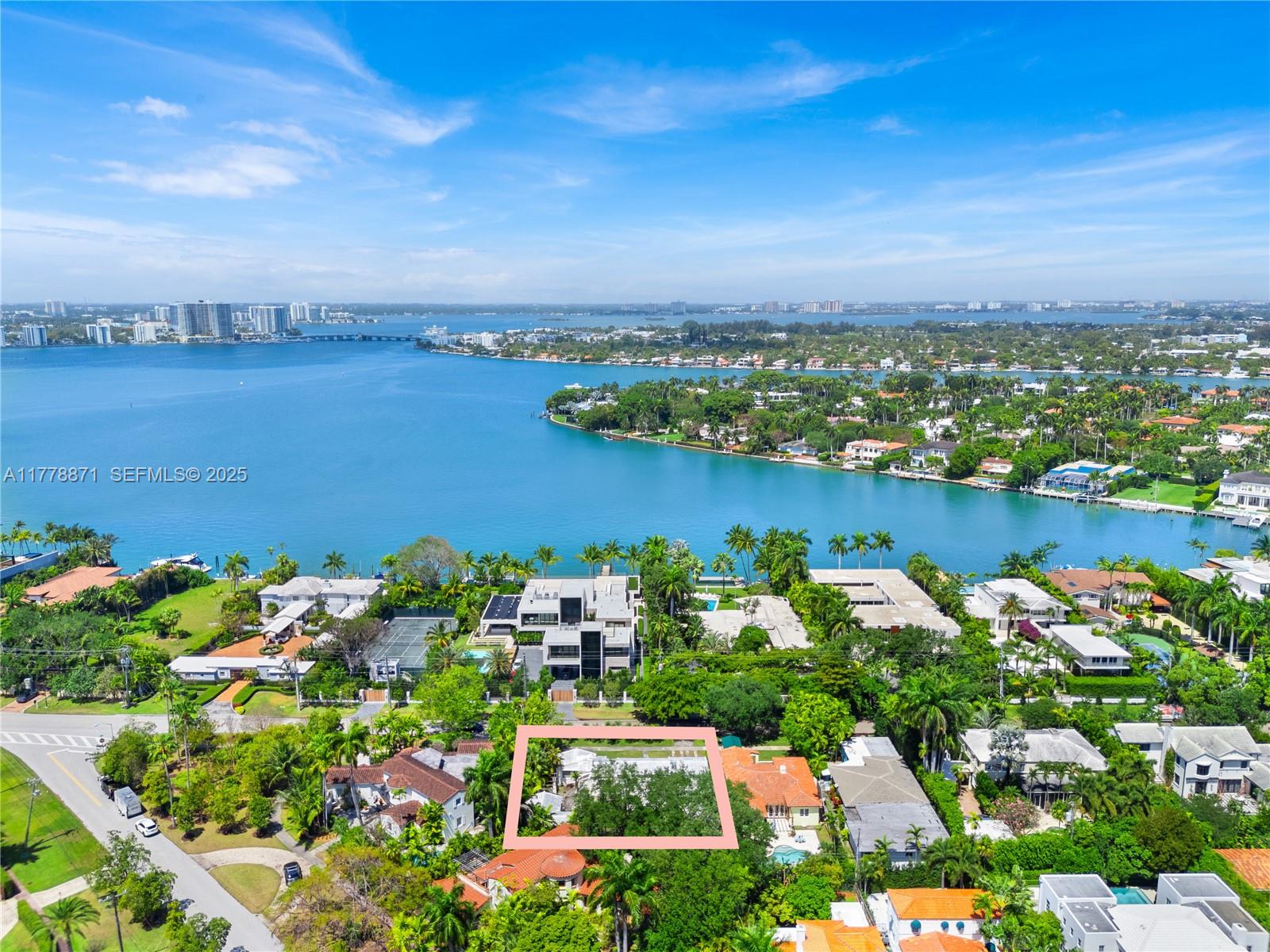 6371 North Bay Road Miami Beach, FL 33141 - Photo 19 of 26 a view of a city with ocean view